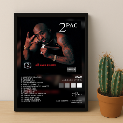 Poster 2Pac - Album All Eyez On Me