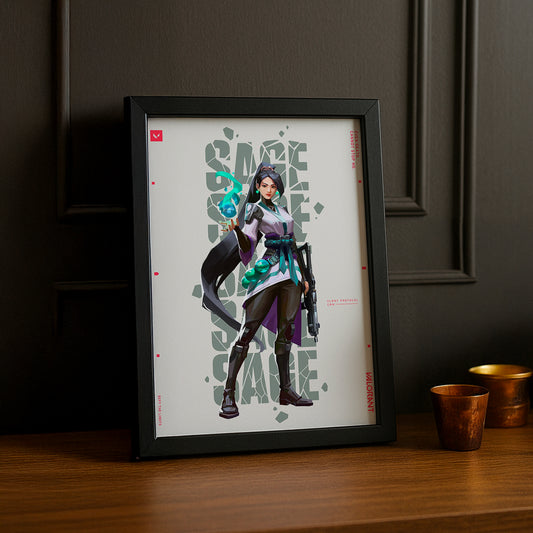 Cadre Photo Valorant - Sage