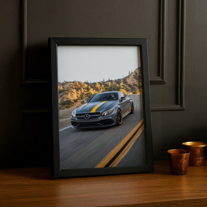 Cadre photo Mercedes C63S