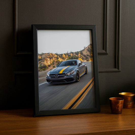 Cadre photo Mercedes C63S