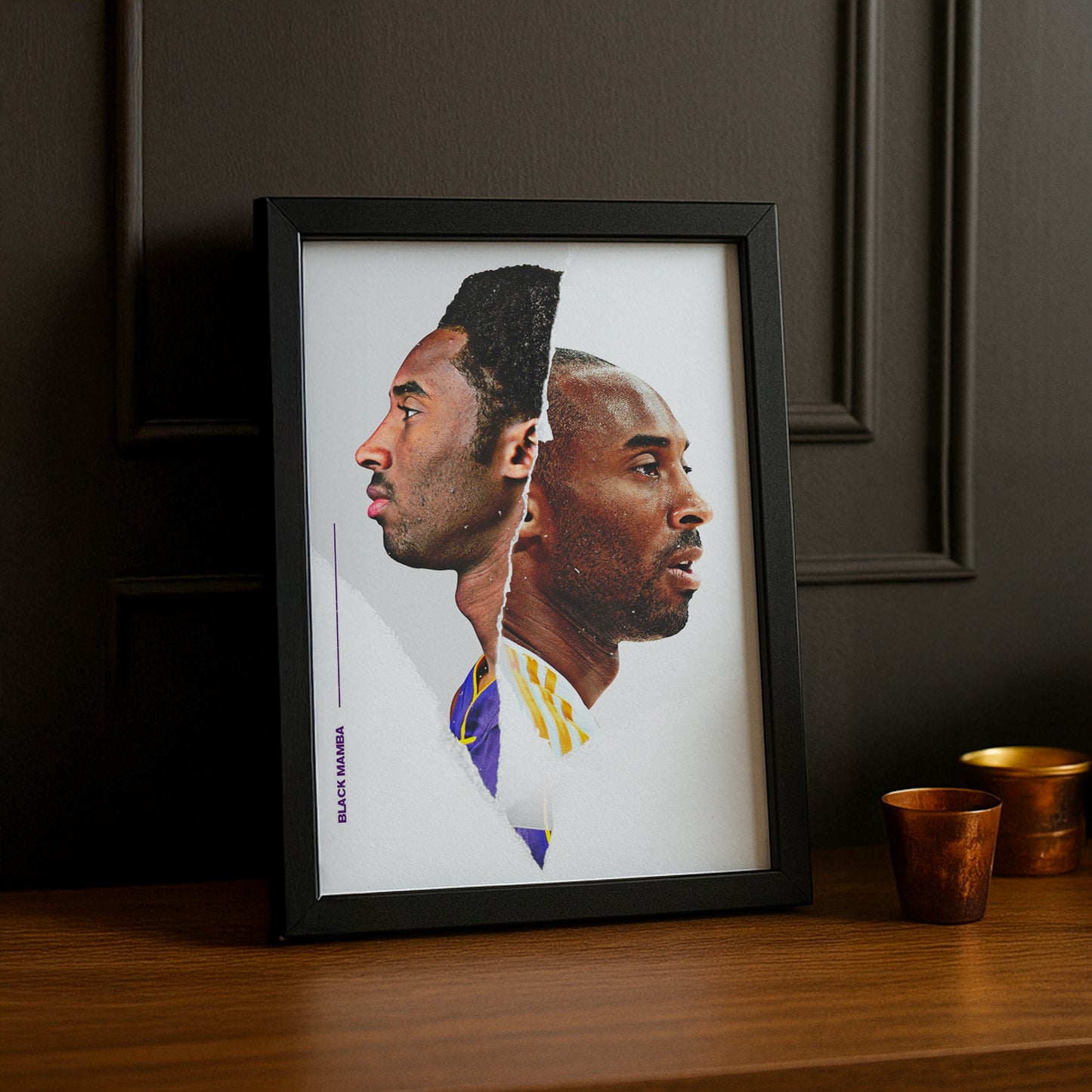 Cadre photo NBA - Kobe Bryant Aesthetic