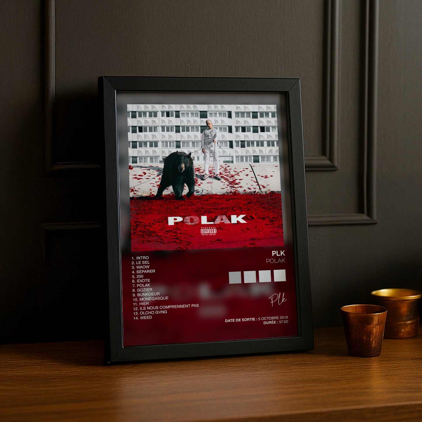 Cadre photo Album Musicaux - Polak de PLK