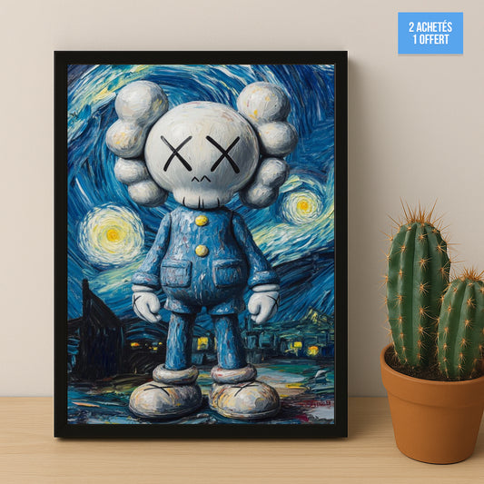 Poster Kaws - Companion Art