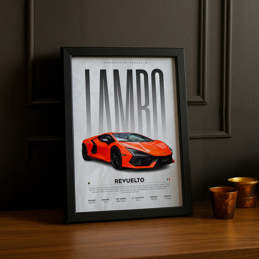 Cadre photo Lamborghini Revuelto