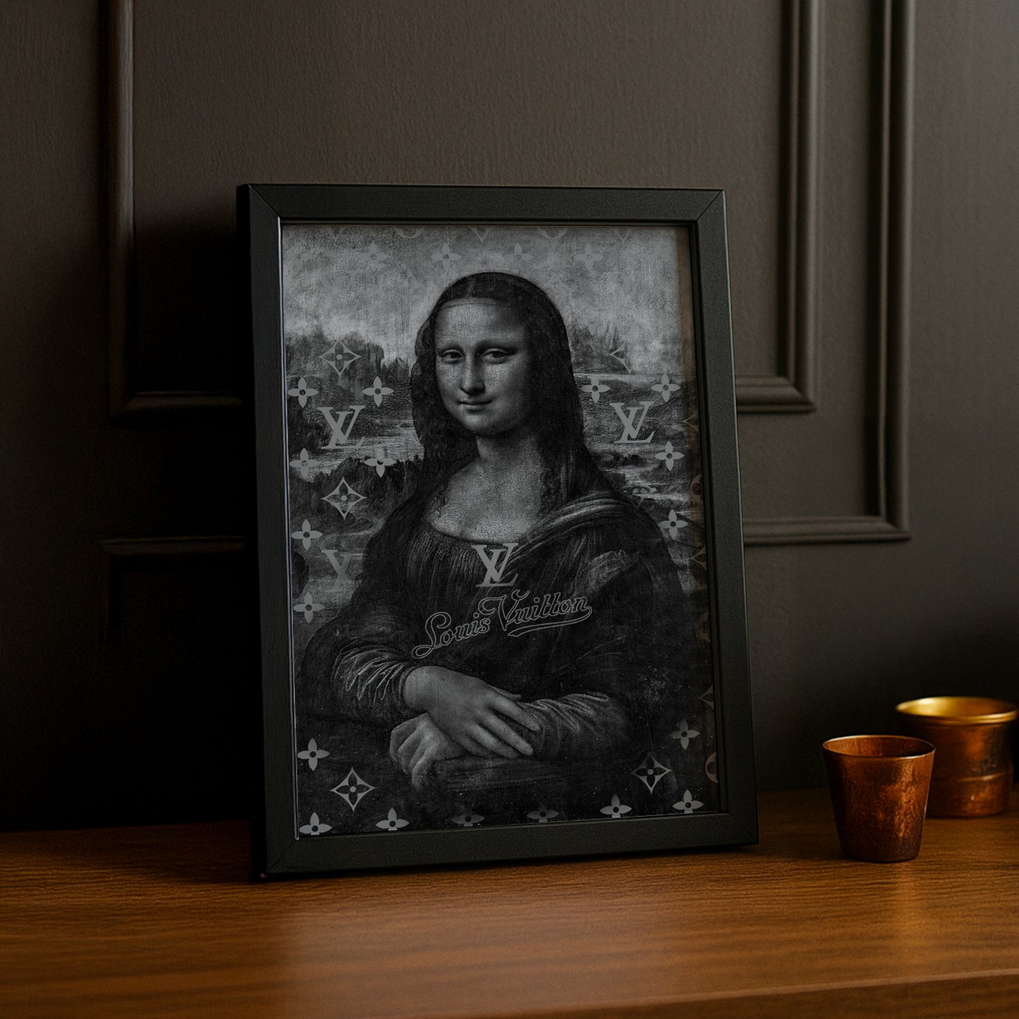 Cadre photo Louis Vuitton - Mona Lisa
