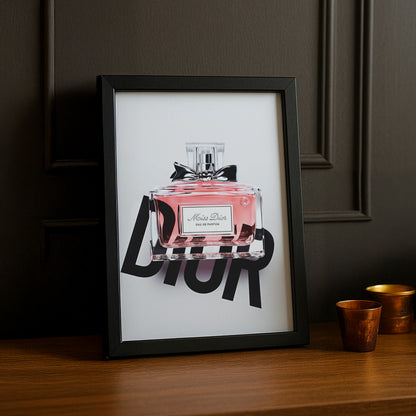 Cadre photo Dior - Miss Dior Affiche
