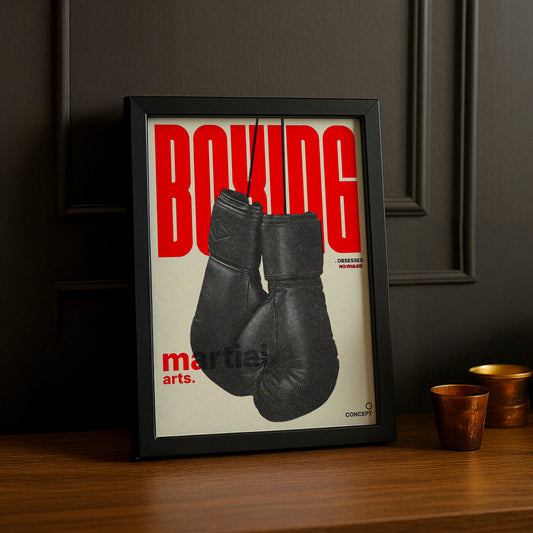 Cadre Photo Boxe - Martial Art Boxing
