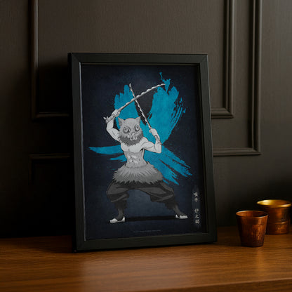 Cadre Photo Demon Slayer - Inosuke Hashibira