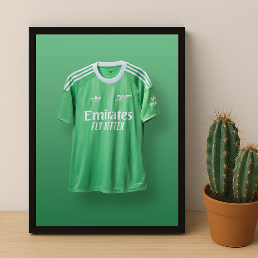 Cadre photo - Maillot vert Arsenal 25-26