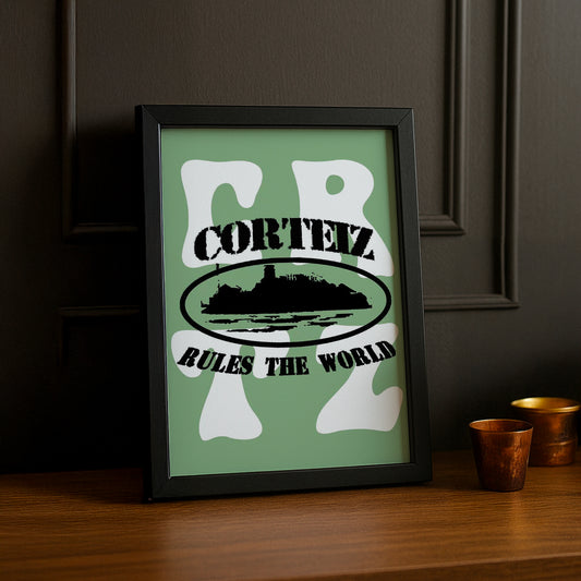 Cadre photo Corteiz - Corteiz Rules The World