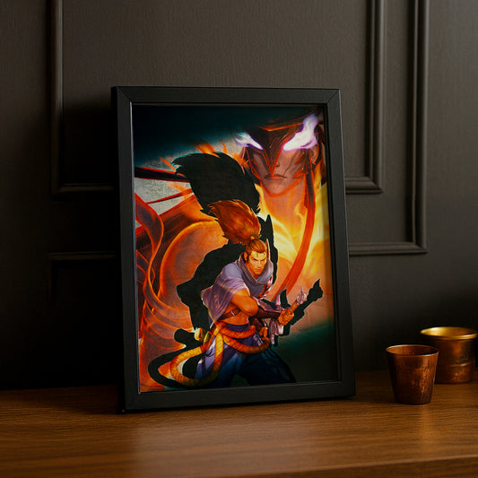 Cadre photo Yone x Yasuo League of Legends