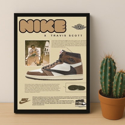 Poster Nike x Travis Scott