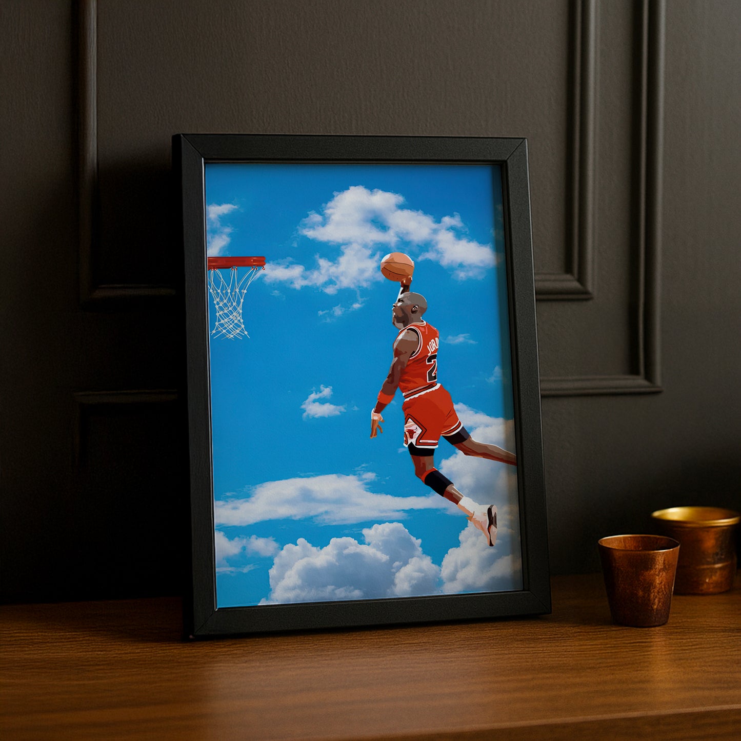 Cadre photo Dunk Basket-Ball