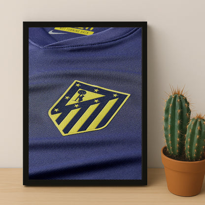 Cadre photo - Maillot Atletico Madrid 25-26
