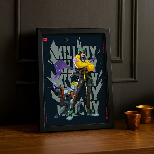 Cadre Photo Valorant - KillJoy