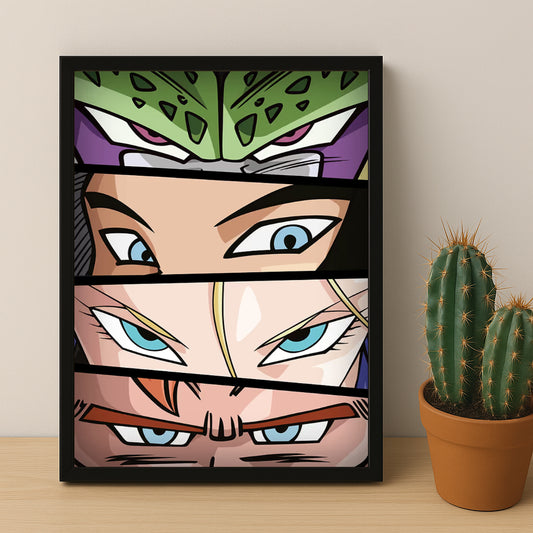 Poster Dragon Ball Z - Eyes Androids