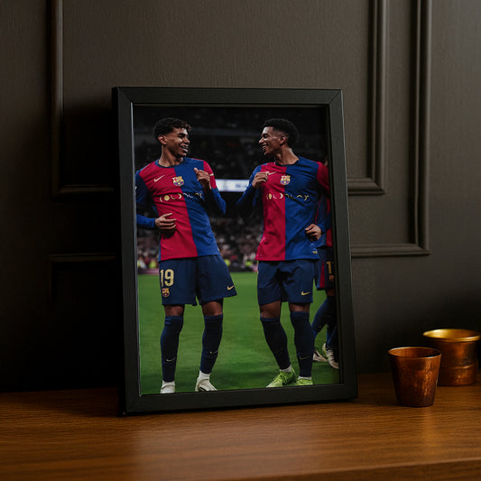 Cadre photo de Lamine Yamal x Baldé