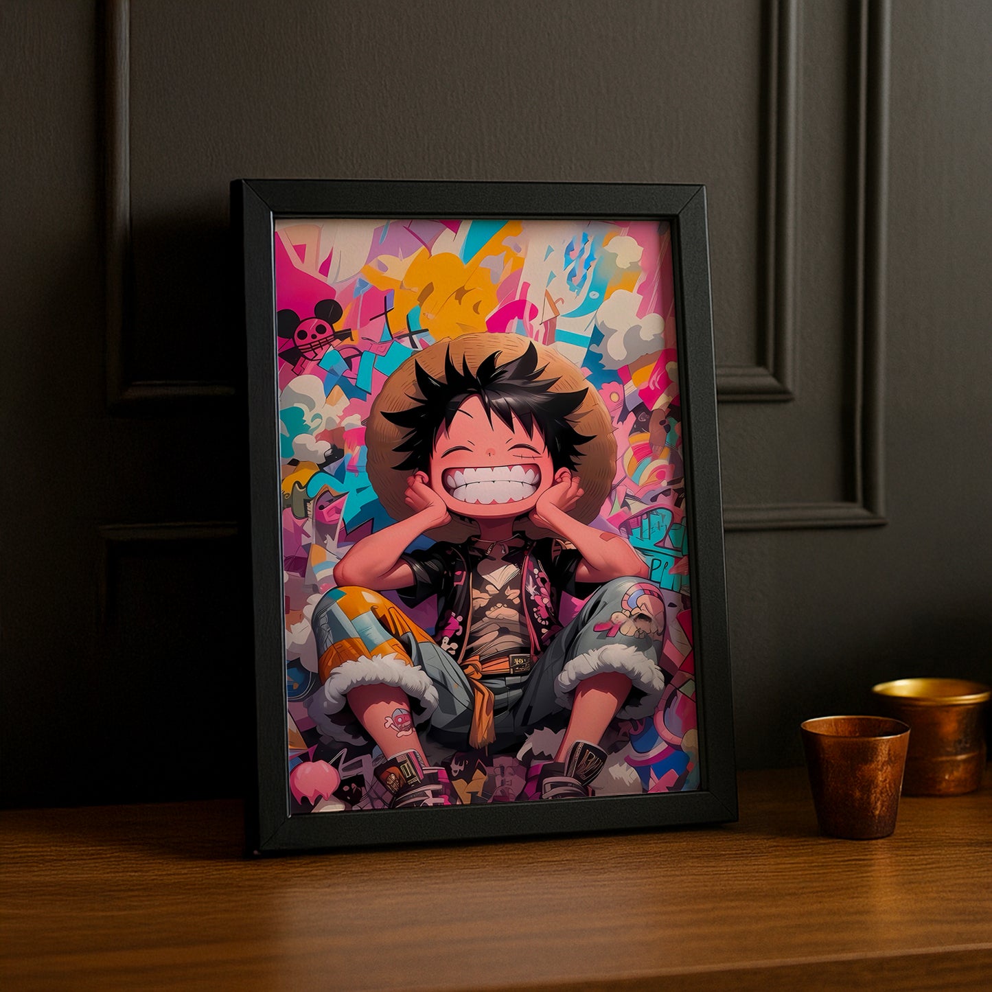 Cadre photo Luffy One Piece