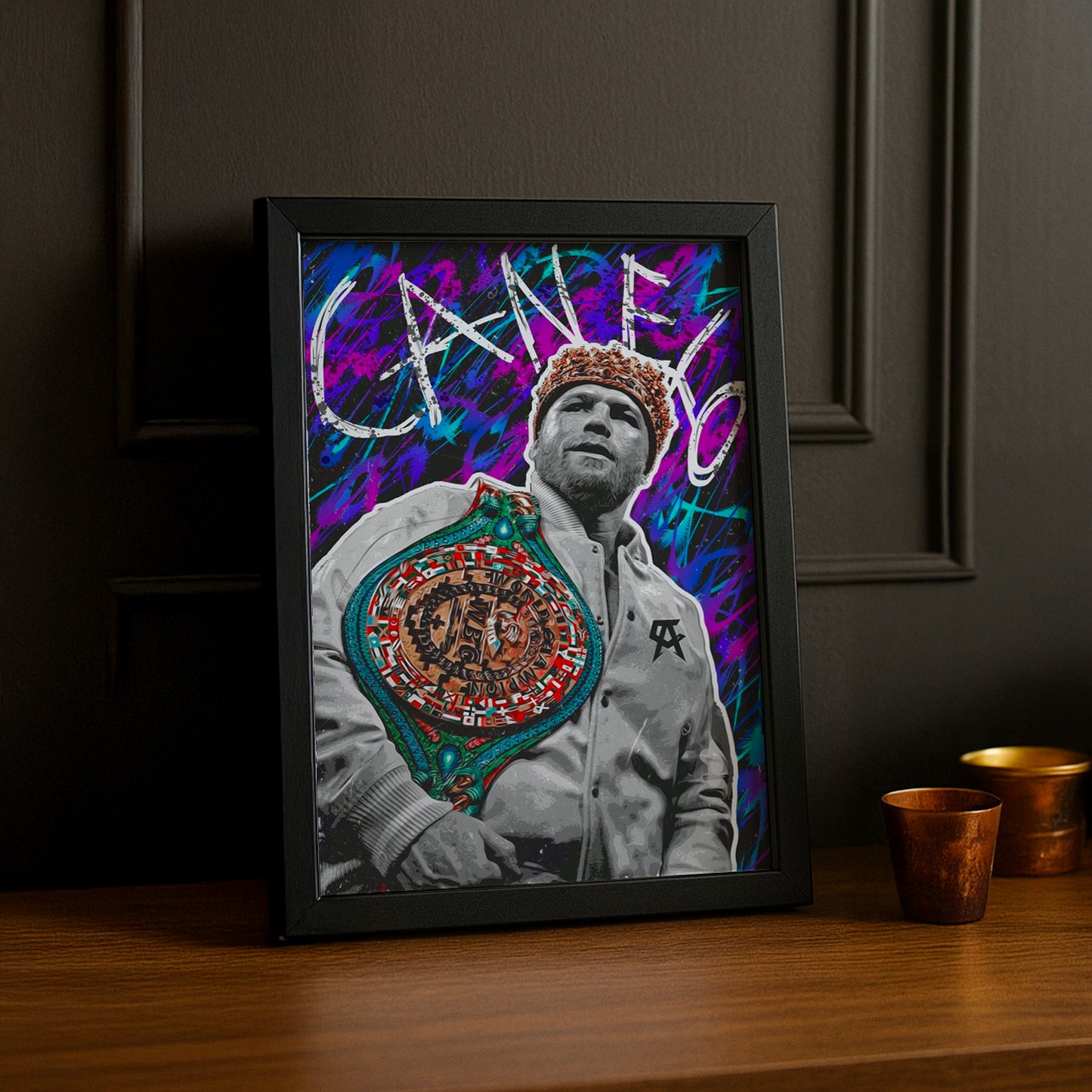 Cadre Photo Boxe - Canelo King