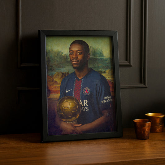 Poster Ousmane Dembélé Ballon d'Or 2025