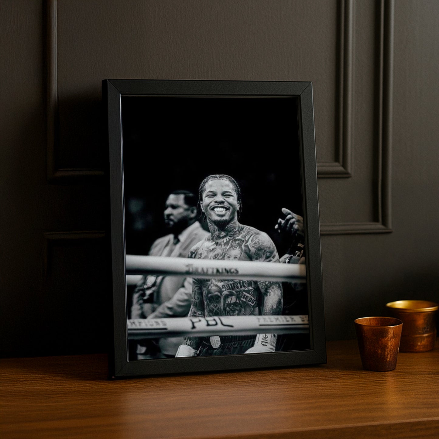 Cadre Photo Boxe - Gervonta Davis Smiling