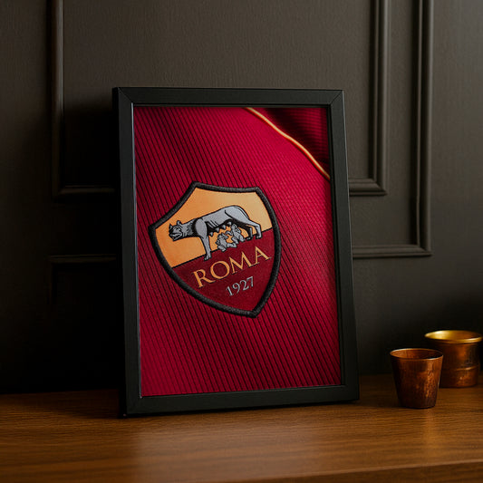 Poster Maillot Football - AS Roma Kit 25-26