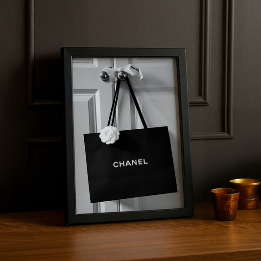 Poster Photo Chanel - Sac de Shopping