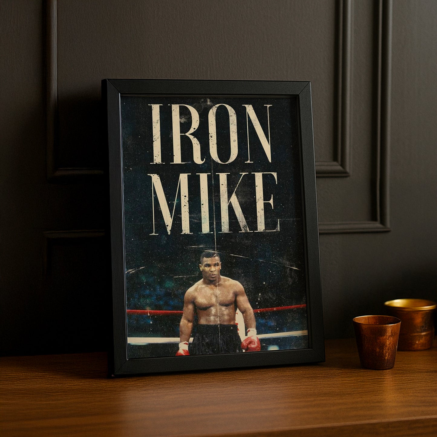 Cadre Photo Boxe - Iron Mike