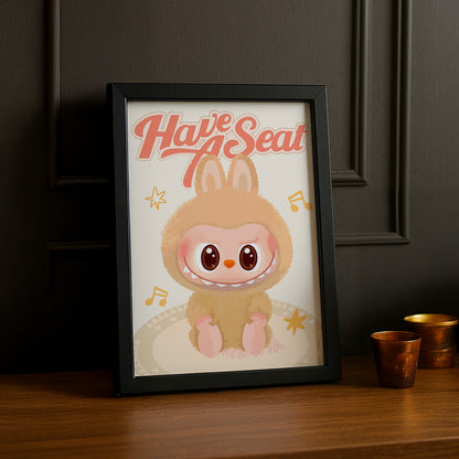 Poster Labubu - Have a Seat