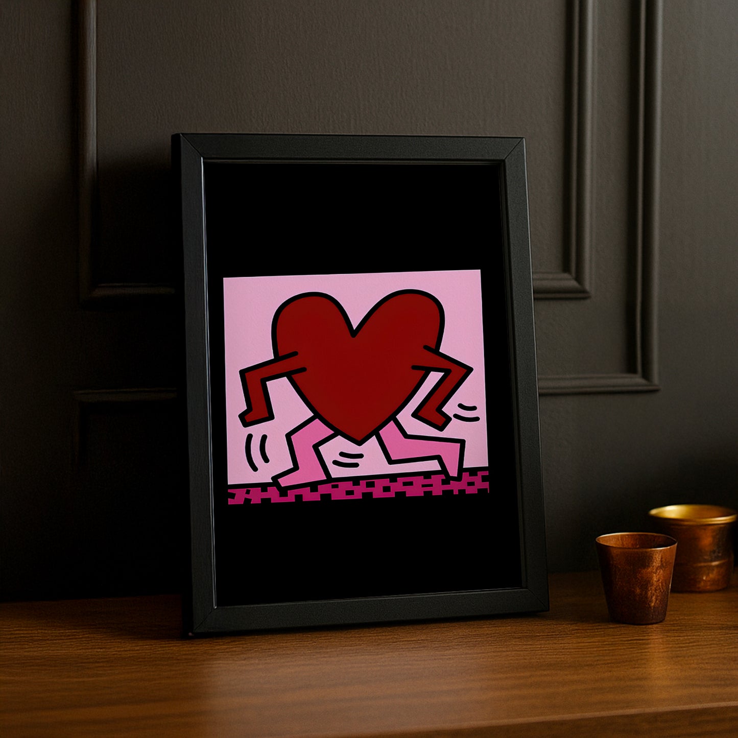 Cadre photo Keith Haring