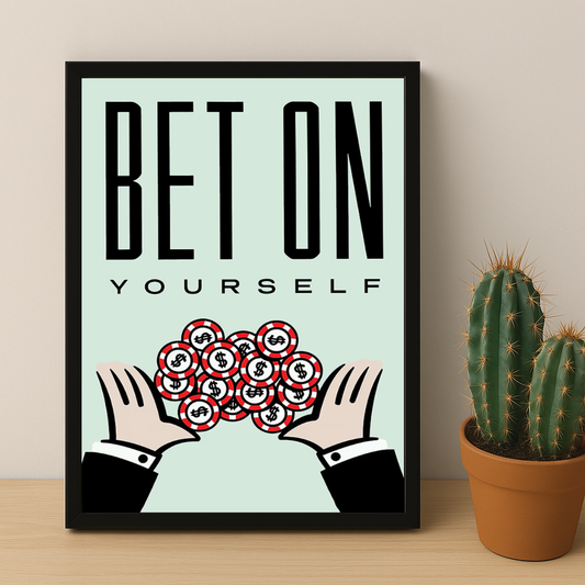 Monopoly Bet On Yourself - Cadre photo