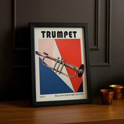 Cadre photo Bauhaus Trumpet