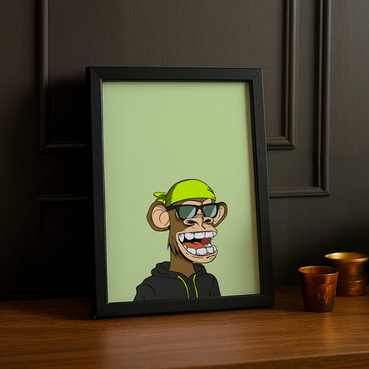 Cadre photo Bayc Ape Happy