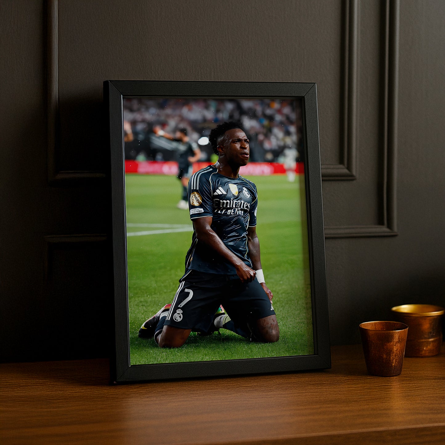 Cadre Photo Real Madrid - Célébration de Vinicius Jr