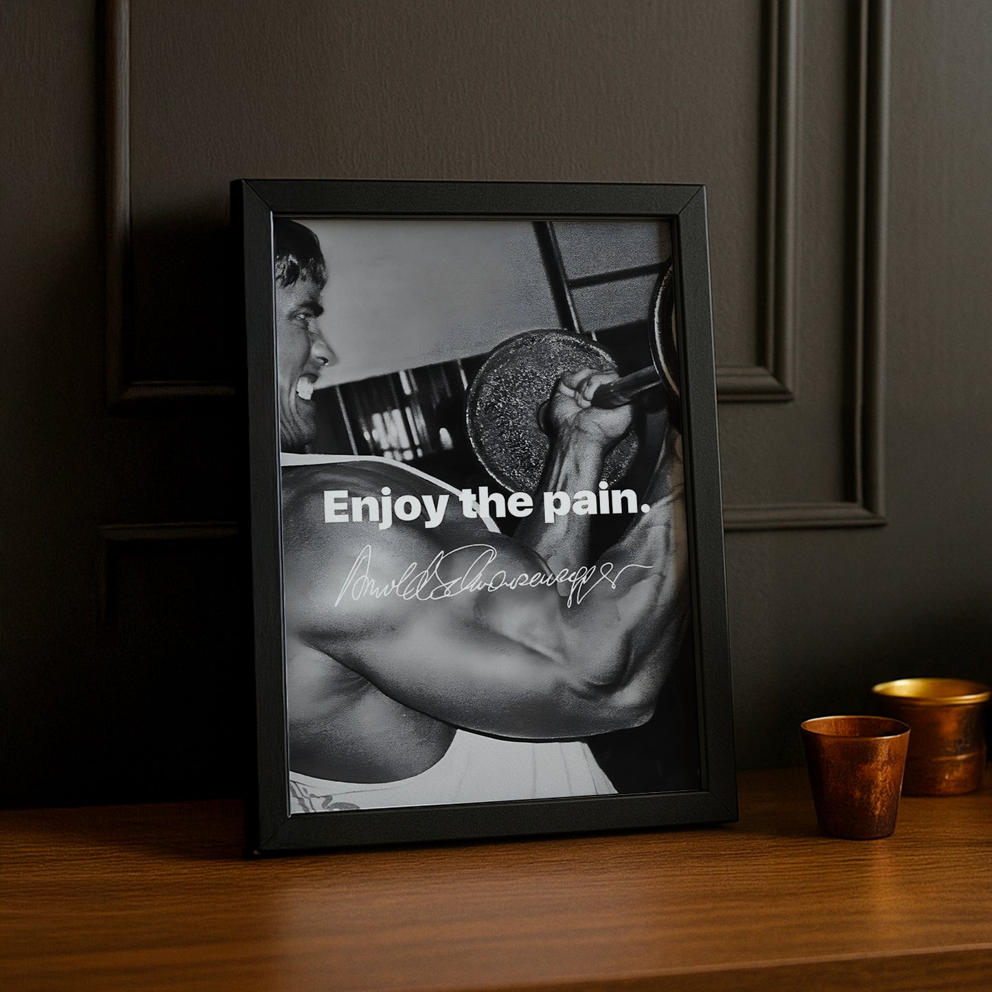 Cadre photo Motivation - Enjoy The Pain