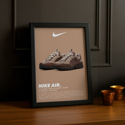 Jacquemus x Nike Air Humara Brauner Fotorahmen 