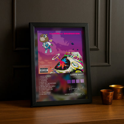 Cadre photo Graduation Kanye West