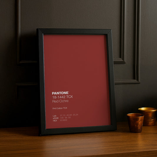 Cadre Photo Pantone - Red Ochre