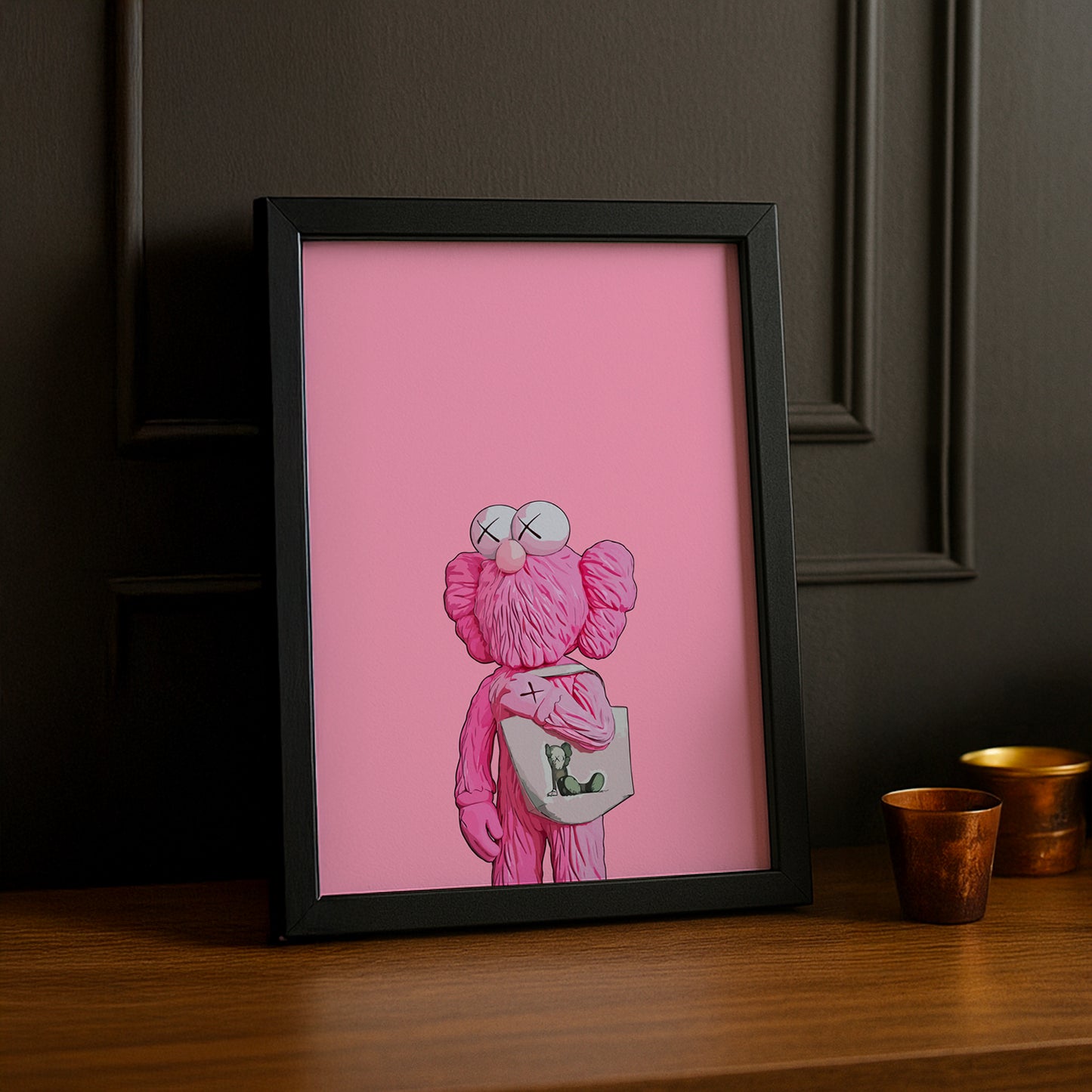 Poster Kaws sac de shopping