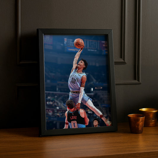 Cadre photo NBA - JA Morant Dunk