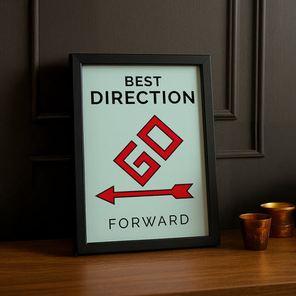 Monopoly Best Direction - Poster