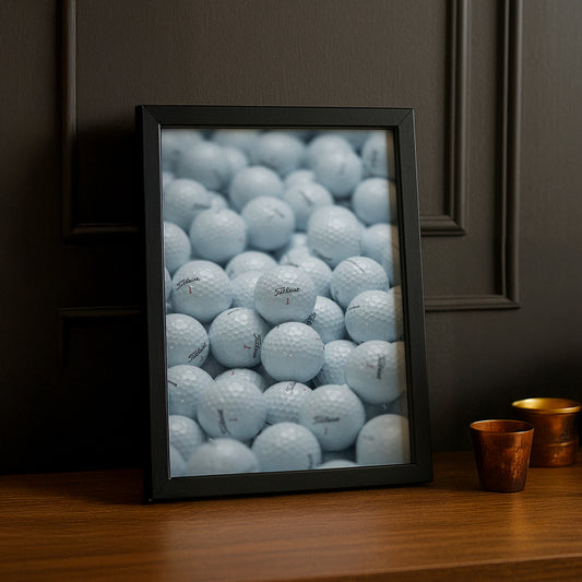 Cadre Photo Golf - Balles de Golf