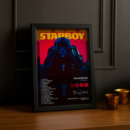 Poster The Weeknd - Album Starboy