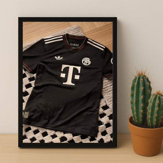 Poster Maillot Football - Bayern Munich Extérieur 25-26