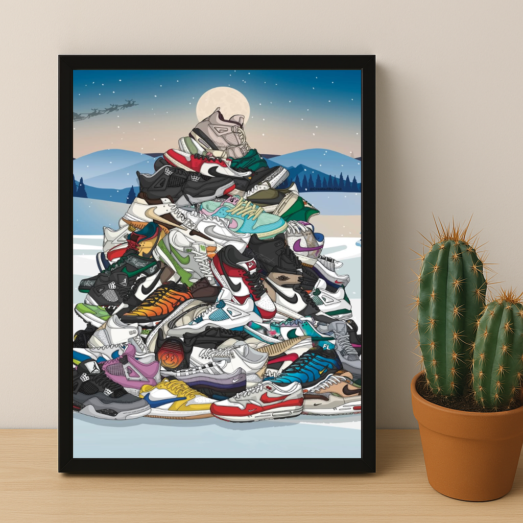 Poster Nike Sneakers Sapin