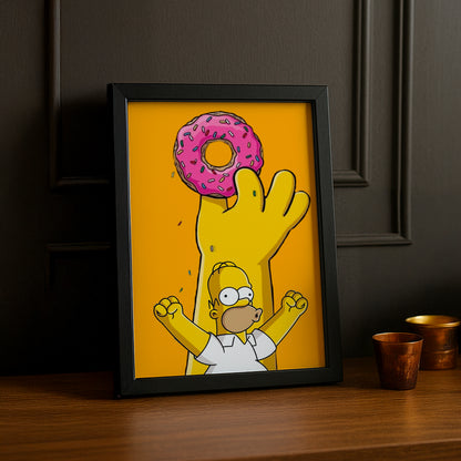 Cadre Photo Les Simpsons - Donuuuts