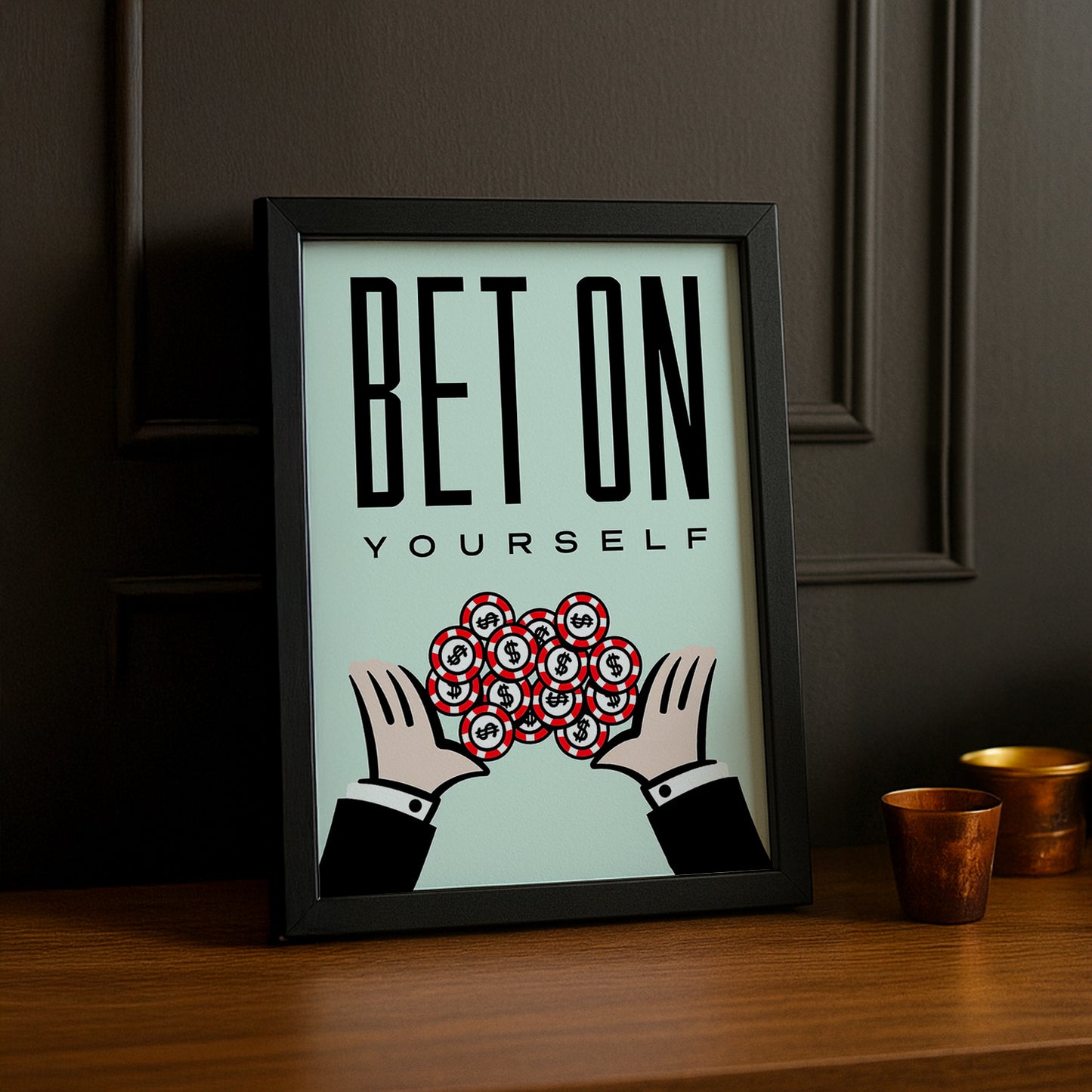 Monopoly Bet On Yourself - Cadre photo