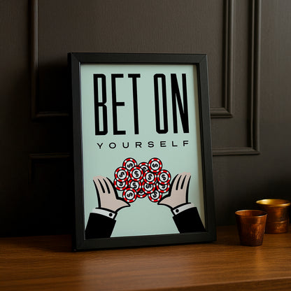 Monopoly Bet On Yourself - Cadre photo