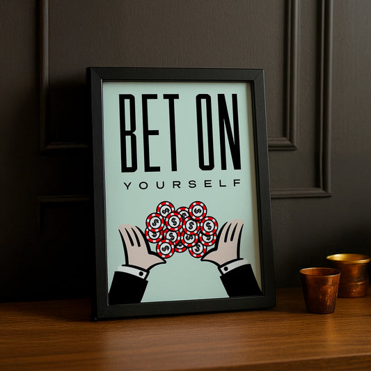 Monopoly Bet On Yourself - Cadre photo