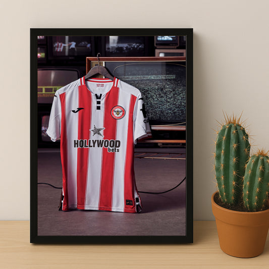 Cadre photo - Maillot Brentford 25-26